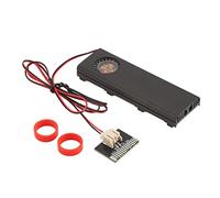 Alomejor M.2 NVMe SSD Heatsink, 7000 RPM Cooling Efficiency (BLACK)