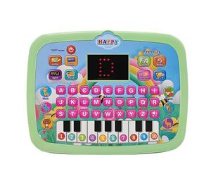 Alomejor Machine d'apprentissage du Français avec écran LED, Design (Green) | Jouet éducatif pour enfants, Stimule l\'acquisition du langage, Facile à utiliser, Favorise l\'apprentissage précoce,