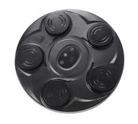 Alomejor Machine de Boxe Musicale Intelligente, Cible de Frappe électronique Bluetooth avec Lumières LED, Entraîneur de Boxe Mural pour Entraînement de Gymnastique à Domicile
