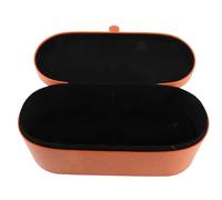 Alomejor Mallette de Rangement en Cuir PU pour Sèche-cheveux, Outil de Coiffure Résistant aux Chocs, étui de Voyage pour L'organisation de la Salle de Bain (Tapez 2)