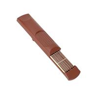 Alomejor Manche de Pratique de Guitare Portable, Touche D Entraînement 6 Cordes 4 Frettes for Exercice des Doigts et Apprentissage de la Guitare