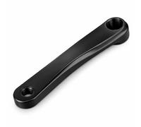 Alomejor Manivelle de pédalier Gauche pour VVT Vélo 170mm Bras de Manivelle de Vélo Pédalier Vélo Pédale d'atelier en Alliage d'Aluminium pour Vélo de Montagne Route VTT(Square Hole-Noir)