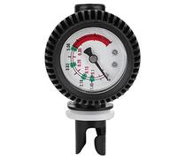 Alomejor Manomètre, Mesure précise Pression air et température Thermomètre pour Bateau pneumatique Kayak Raft navigateurs aventuriers sécurité Navigation Eau Douce Eau salée