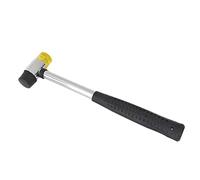 Alomejor Marteau à frette, Multifonctionnel tête Double Outil luthier poignée Caoutchouc Plastique for luthiers Professionnels Amateurs Guitare DIY réparation Instrument