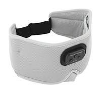 Alomejor Masque de Sommeil Bluetooth, Masque de Sommeil 3D en Soie Glacée avec 20 Modes de Bruit Blanc, écouteurs de Musique Confortables pour Dormeurs Latéraux (Grey)