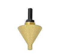 Alomejor Mèche de Chanfreinage en Diamant M10, Facile à Utiliser, pour Agrandissement des Trous, pour Carrelage en Marbre et Quartz