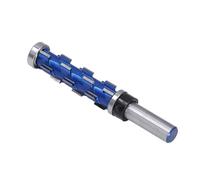 Alomejor Mèche de Toupie à Double Roulement en Alliage D'acier au Tungstène de qualité Supérieure avec Tige de 1/2 Po - Mèche de Toupie Professionnelle pour le Travail du Bois pour une Coupe