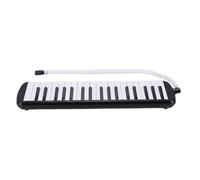 Alomejor Mélodica 37 Touches, Clavier de Piano Pneumatique Portable avec Embout et Tube de Soufflage Flexible, Matériau ABS pour Débutants, Adultes et Enfants