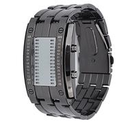 Alomejor Men's LED Watch with Waterproof Design (Couleur des Armes à feu
