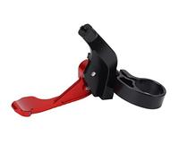 Alomejor Meroca CNC Machined Bike Groteper Controller avec Rotation de Roulement Précise, Interrupteur de Pipeline de Siège de Levage pour Les Vététistes, Noir/Rouge, 1 Pack (Noir Rouge)