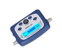 Alomejor Mesureur de Puissance du Signal Satellite avec Amplificateur intégré et Rétroéclairage pour des Réglages Précis du Signal, Conception Portable, 950-2150 MHz, 1 unité