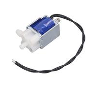 Alomejor Micro électrovanne D'échappement Efficace, 2 Positions, 3 Voies, Normalement Ouverte pour le Contrôle automatisé, Installation Facile (DC3.7V)