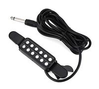 Alomejor Micro Guitare Acoustique, 12 Trous sonores pour résonance optimale, Microphone Classique pour Guitare for Musiciens Professionnels Concerts enregistrements Studio