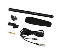 Alomejor Microphone à Condensateur Filaire en Alliage D'aluminium, pour Interviews, Réduction du Bruit, pour Productions Télévisées et Films, 360x22mm