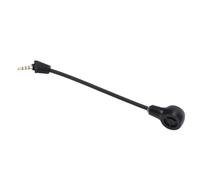 Alomejor Microphone de Remplacement pour Casque sans Fil Cloud II, Suppression du Bruit, Plug and Play pour Jeux, Chat, Streaming en Direct, 6,30 Pouces
