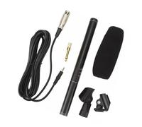 Alomejor Microphone Professionnel pour Un Enregistrement Sonore Clair avec Câble XLR pour Caméscopes Vidéo et Appareils Photo Numériques