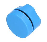 Alomejor Mini Brosse Magnétique de Nettoyage D'Algues pour Aquarium, Grattoir à Algues Durable pour Petits Aquariums, Outil D'élimination des Algues Applicable, ABS Bleu, 1 Paquet pour Mini