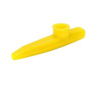 Alomejor Mini Instrument Kazoo Portable en Plastique pour un Apprentissage et un Accompagnement Faciles du ukulélé et de la Guitare, Rouge (YELLOW)