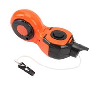 Alomejor Mini Marqueur D'outil de Travail du Bois, Longueur de Ligne de 15m, Marqueur de Ligne D'encre Portable pour la Mesure de la Construction