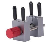 Alomejor Mini Pince D'établi à Mâchoires, Pince Compacte pour Petites Pièces, étau de Table Parallèle Réglable en Acier allié pour la Fabrication de Modèles, L'entretien des Appareils électroniques