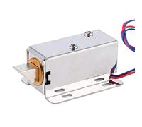 Alomejor Mini Serrure électromagnétique en Fer Inoxydable Ajustée dans Quatre Directions pour Tiroir D'armoire