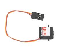 Alomejor Mini Servo Numérique sans Entraînement sans Noyau pour Avions à Lait Fixe, Servomoteur pour Hélicoptère, Plastique en Plastique / 1 Paquet (Prise JR)