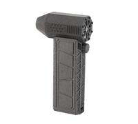 Alomejor Mini Souffleur à Jet Portatif à Grande Vitesse pour Les Activités de Plein Air, Charge Rapide pour Divers Scénarios, Batterie au Lithium LS X 2, 5,63 X 3,66 1,54 Pouces (Black)