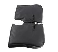 Alomejor Mitaines de Guidon de Vélo, de Moto Imperméables, Thermiques et Coupe-Vent avec Bandes Réfléchissantes et Fermeture à Cordon, pour Scooters et Vélos électriques (#1)