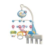 Alomejor Mobile pour Lit bébé avec Projecteur étoilé, Jouet Rotatif 5 | Jouets Suspendus Amovibles, 400 Mélodies, Minuterie 20/40/60 Min, 3 Piles AAA