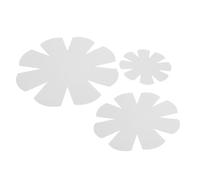 Alomejor Modèle de Couture de Bol en Tissu, Outil de Fabrication Artisanal Réutilisable pour la Décoration de la Maison, Matériau PET, Lot de 3 pour les Fêtes de Vacances ou les Réunions de Famille