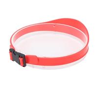 Alomejor Modèle de de Cheveux à Faire Soi-même, Bande de de Cheveux Polyvalente pour un Usage Domestique, Guide de de en Silicone Respirant pour Hommes et Garçons, Longueur de 24,8 Pouces (rouge)