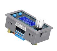Alomejor Module D'alimentation Boost Réglable avec écran LCD pour L'électronique de Bricolage 0,5-30 V et 4 A ABS Aluminium 1 unité