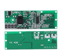 Alomejor Module de Contrôleur de Lampe Solaire, Induction à Micro-ondes Avancée avec Interrupteur Flexible pour Solutions D'éclairage Solaire Extérieur, Taille 26 X 84 Mm