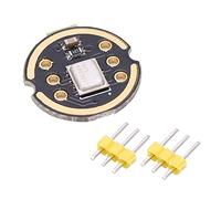 Alomejor Module de Microphone INMP441, Sortie Numérique, Interface Omnidirectionnelle I2S pour L'électronique de Bricolage, clarté 24 Bits, 2 Broches Incluses