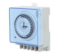 Alomejor Module de Minuterie Mécanique, Excellent Matériau, Utilisation Polyvalente pour L'éclairage Publicitaire pour les Systèmes de Chauffage et de Refroidissement