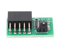 Alomejor Module de Processeur de sécurité TPM 2.0 Stable à 10 Broches pour, Module de sécurité de Cryptage Polyvalent pour la Réparation et Le Remplacement, économie D'énergie avec Une Large