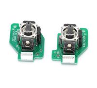 Alomejor Module de Remplacement de Bascule de Joystick Analogique 3D, électronique Grand Public Léger pour Poignée de Jeu Wiiu, 2 Unités
