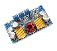 Alomejor Module Régulateur Abaisseur 10A 5-32V | Carte à placage épais, fusible d\'entrée modifiable, condensateurs haute fréquence, plaque de dissipation thermique en