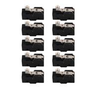Alomejor Momentary Limit Switch, 10 Pieces Snap Action