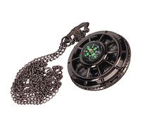 Alomejor Montre de Poche Spéciale à Quartz, avec Cadran à Chiffres Arabes Ajourés, pour Divers Vêtements