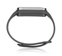Alomejor Montre Numérique LED au Design élégant, Montre électronique Rechargeable pour Un Usage décontracté pour Hommes et Femmes, Compacte et Légère (Black)