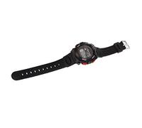 Alomejor Montre Sportive Multifonctionnelle pour Hommes avec Un Tas Entier, Un Affichage Quotidien/Date et Une Lumière Vive pour la Natation, W50M étanche (Noir Rouge)