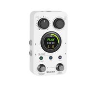 Alomejor MOOER Pédale Looper, Pédale de Guitare pour Machine à Tambour avec écran Tactile 100 Emplacements 300 Minutes D'enregistrement, Logiciel D'édition Automatique D'étirement du Temps (Prise UE)