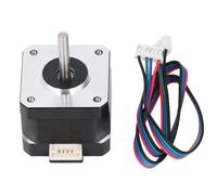 Alomejor Moteur Pas à Pas,Faible Bruit Haute Torsion 2 Phases Acier au Carbone Stable et Fiable for Imprimante 3D Automatisation Industrielle Robotique Machine CNC Projets d'Automatisation