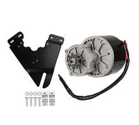 Moteur RéDucteur Moteur éLectrique de RéDuction de 12V 250W avec Panneau Triangulaire pour VéLo éLectrique