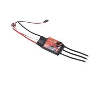 Alomejor Moteur sans Balais ESC 80A pour Avion RC à Voilure Fixe, Matériau PCB, Courant Continu 80A, Compatible Lipo 3-7S, Idéal pour Les Amateurs d'avions RC