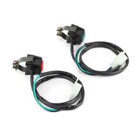 Alomejor Motorcycle Starter Switch, Kill Start Button 22mm