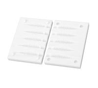 Alomejor Moule à Leurre de Pêche PETG Moule à Leurre Souple imprimé en 3D Conception en 2 Parties 2,36 X 1,69 X 0,39 Po pour la Fabrication d'appâts DIY, Les Pêcheurs et Les Amateurs de Pêche à