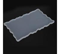 Alomejor Moule de Plateau à thé en Silicone, Outil Artisanal Flexible Fait à la Main pour Grands Plateaux, Sous-verres, Art époxy, pour de Merveilleuses Activités de W nd et de Vacances