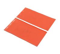 Alomejor Moule en Feuille de Presse à Cire D'abeille avec Moule en Silicone Pliable pour L'apiculture Adhésif de Couleur Orange et Réutilisable pour Grande Taille ou Plusieurs Petites Tailles,